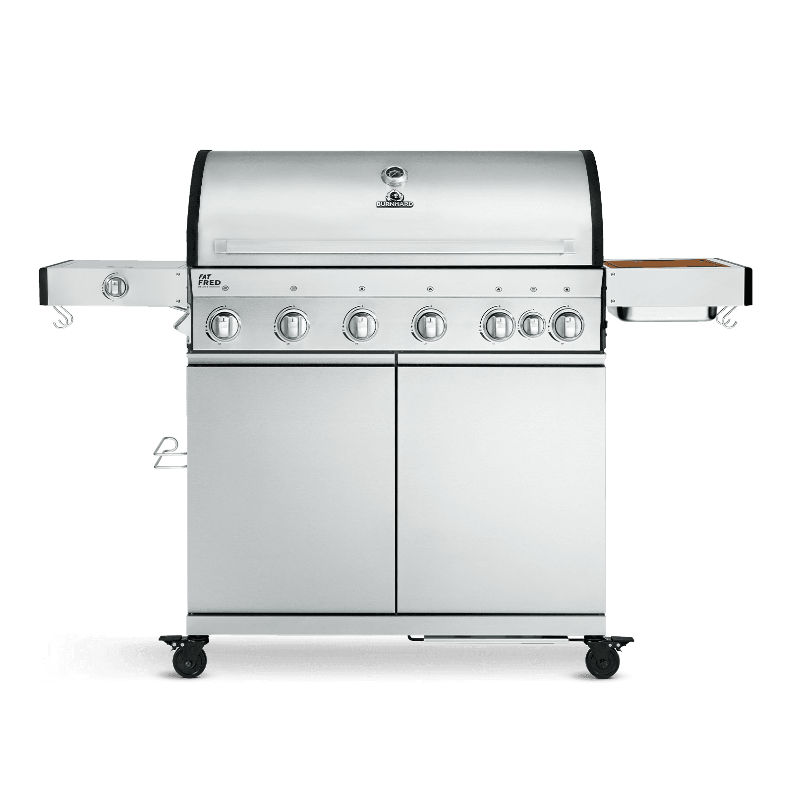 BURNHARD Fat Fred Deluxe Gasgrill 6-Brenner