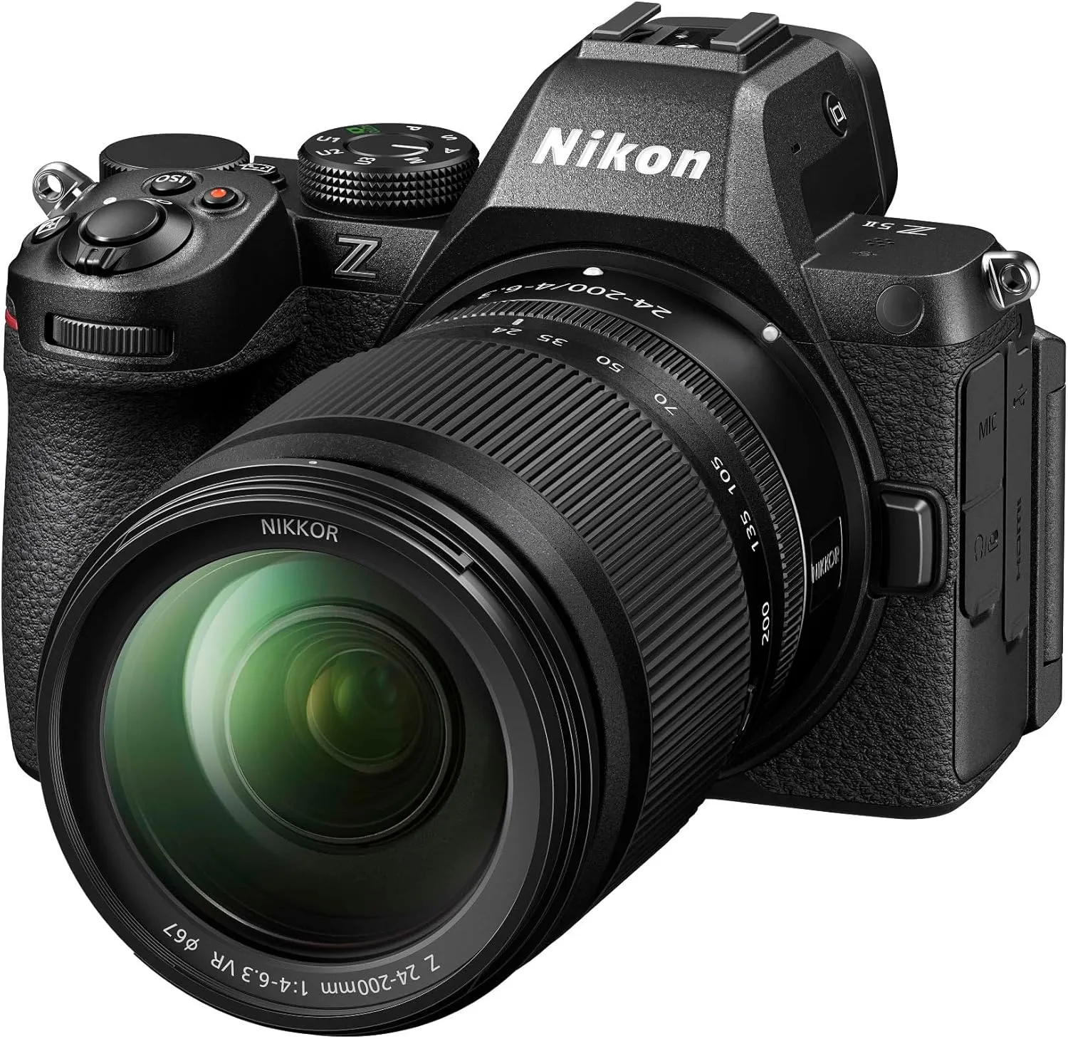 Nikon Z5II Kit Z 24-200 mm 1:4-6.3 VR (Vollformat, 24.5MP, Sensor-Shift-Bildstab